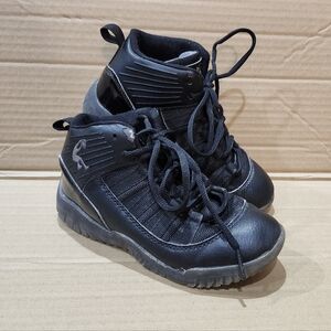 Size 13 Little Boys Black Sneakers